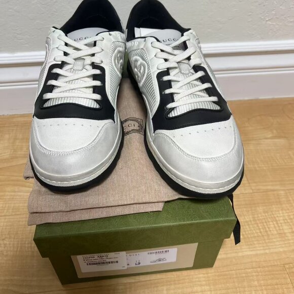 Gucci MAC80 Sneaker 'Off White Black'
